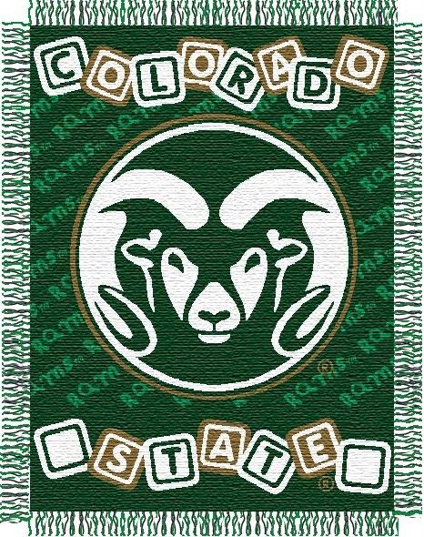 COLLEGE BABY THROW/BLANKET 100% ACRYLIC *MORE SCHOOLS*  