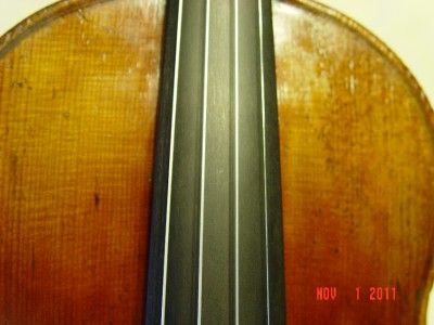 OLD ANTIQUE VIOLIN 4/4 GERMANY ORIGINAL VARNISH CONSERVATORY  