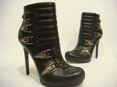 ALEXANDER MCQUEEN WAHUO SKI BOOTS SHOES 38.5/8 $1495  