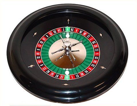 18 Pro Quality ROULETTE WHEEL, Wheel Only w/ 2 Balls  