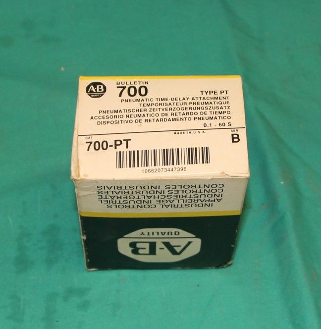 Allen Bradley 700 PT Pneumatic Time Delay Relay Attachment  