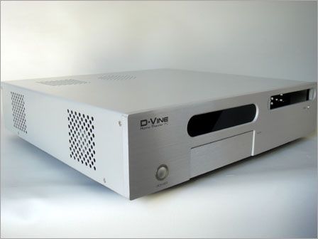 CAJA DE LA PLATA HTPC MEDIA CENTER DE D VINE MCE303 CON EL IR Y VFD