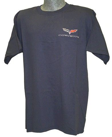 XL 2005 10 Corvette C6 Car Color LeMans Blue T Shirt  