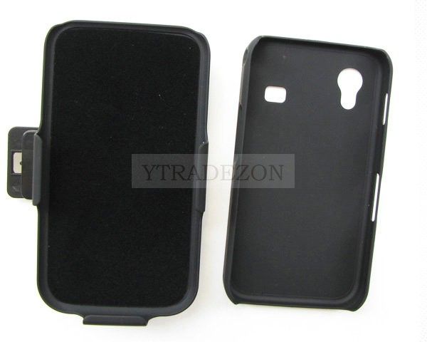 black Case cover Belt Clip Swivel Holster holder For Samsung Galaxy 