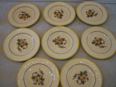 VTG Sheffield Ware Dinner Plates 8.5 Bombay Pattern  