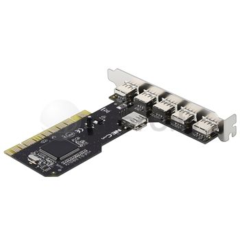 PORT SYBA PCI CONTROLLER USB 2.0 HUB HIGH SPEED 480MB PCI CARD CARDS 