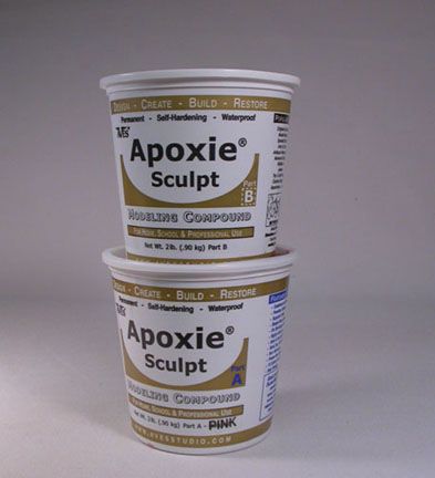 APOXIE SCULPT   Pink Color 4 pounds  