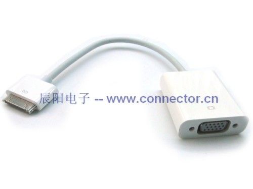 APPLE MC552ZM/A IPAD DOCK CONNECTOR TO VGA ADAPTER OEM  