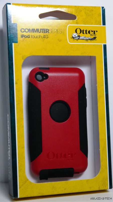 New Retail OtterBox Commuter Case for iPod Touch 4G RED/BLACK FAST 