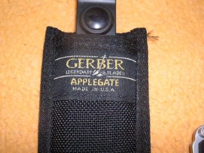 GERBER APPLEGATE  FAIRBAIRN COMBAT FOLDER  1ST PRODUCTION RUN 1996 