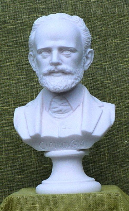 Greek Greco New Alabaster Sculpture Statue Tchaikovsky  