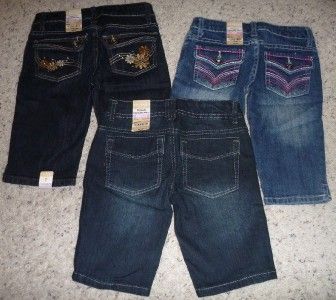   Waist Jean SHORTS Skimmers ARIZONA Size 7 8 10 12 14 Slim Denim  