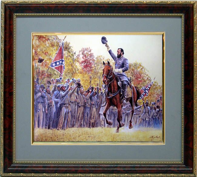 The Sweetest Music Stonewall Jackson Art By Mort Kunstler  