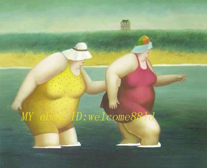 OIL PAINTING ART FERNANDO BOTERO ART PAINTING  