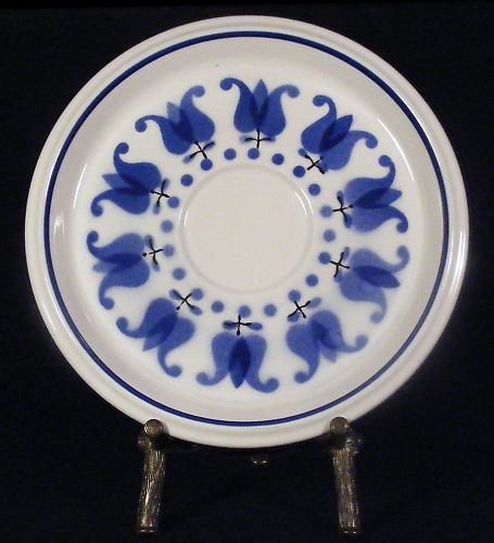 Mikasa Light N Lively WINDMILL Saucers #D5951 VINTAGE  