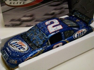 2010 KURT BUSCH #2 MILLER ATLANTA RACE WIN ELITE 1/150  