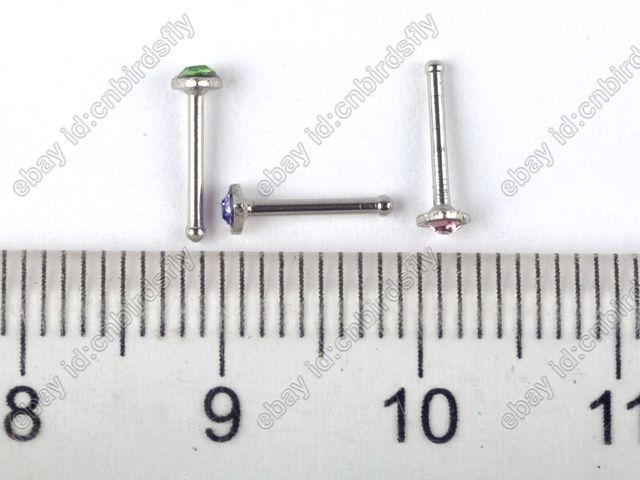   lots 24sytle 900pcs Nose studs body jewellery piercing Bulk NE  