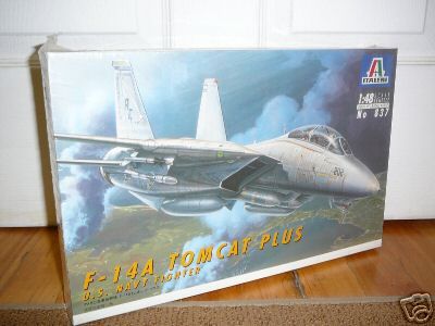 48 F 14A TOMCAT PLUS   ITALERI # 837  