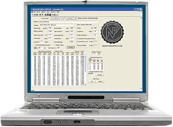 Nightforce Ballistic Software for PC  
