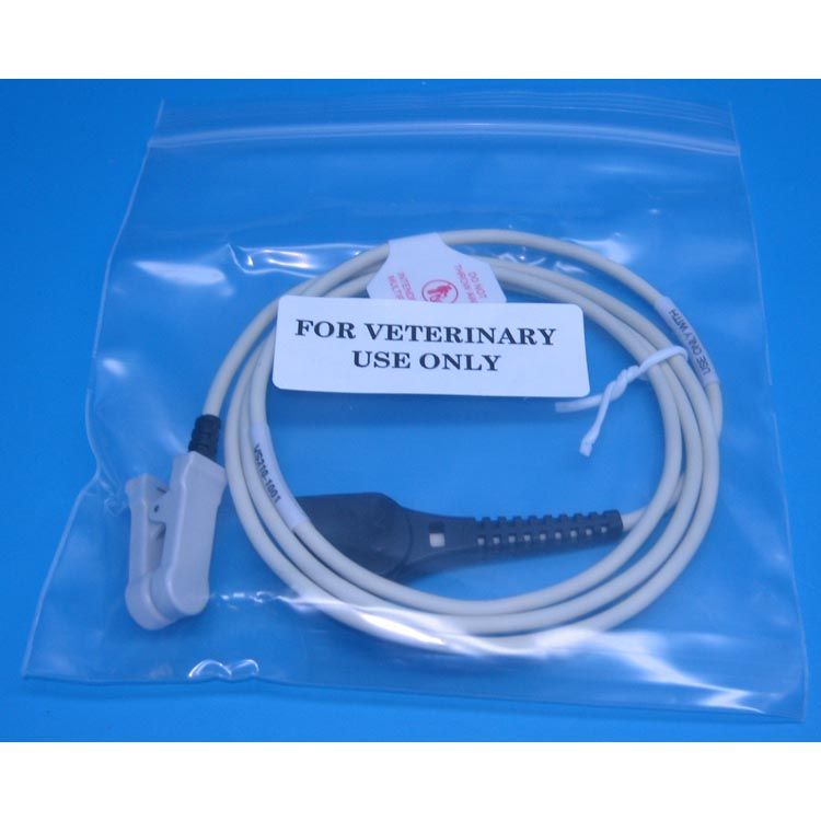 New BCI Surgivet Veterinary SpO2 Lingual Sensor Vet Ear  