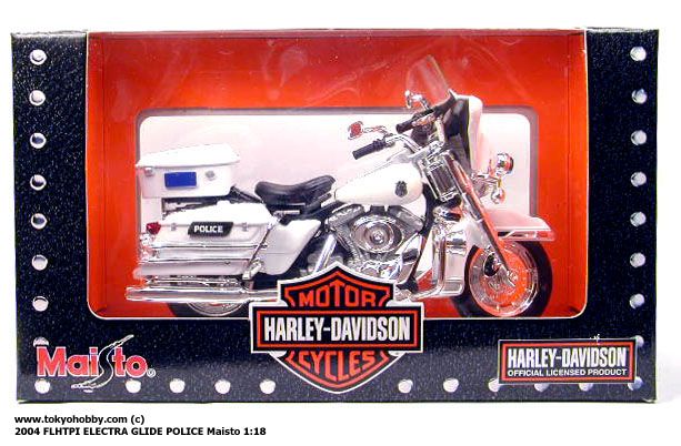 HARLEY 2004 FLHTPI ELECTRA GLIDE POLICE 911 118 MAISTO  