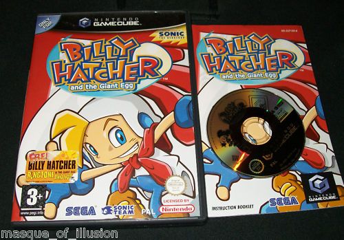 Billy Hatcher PAL   Gamecube / Wii   From Sonic Creator  