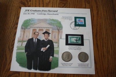 JFK UNCIRCULATED HALF DOLLAR 25TH ANNIVERSARY ALBUM  