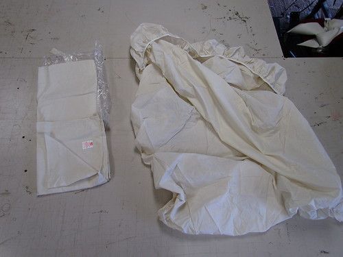 LARSON / GLASTRON V BERTH BED SHEET SET CREAM BOAT  