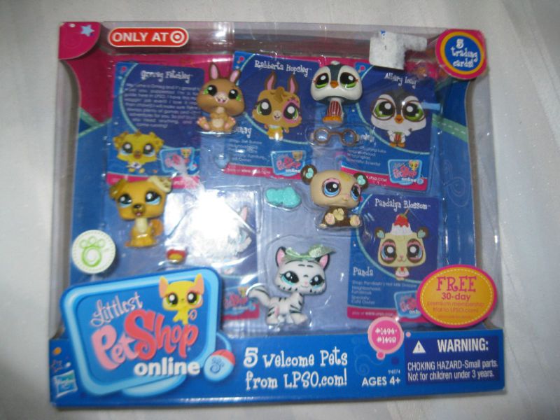 Hasbro Littlest Pet Shop LPSO Bunny Cat Penguin Dog  