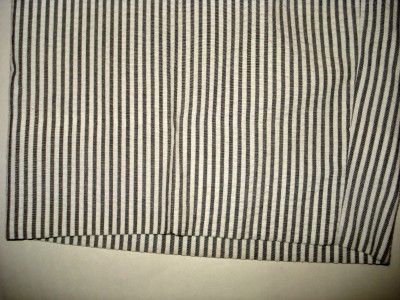 CHRISTIAN DIOR MONSIEUR Gray White Stripe Pants Size Large  