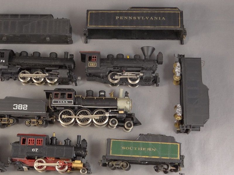 HO SCALE LOT   PLASTIC STEAM & TENDERS   JUNK / PARTS   Rivarossi 