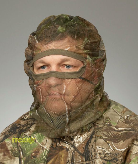 HS CAMO FACEMASK FACE HEADNET HEAD NET REALTREE APG NEW 021291053001 