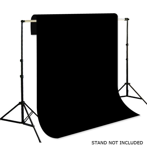 PHOTOGRAPHY 10x13 ft Black Muslin Background Backdrop 847263073972 