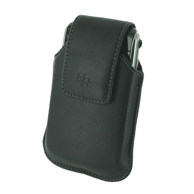 NEW OEM BLACKBERRY STORM 1 9500 LEATHER HOLSTER CASE  