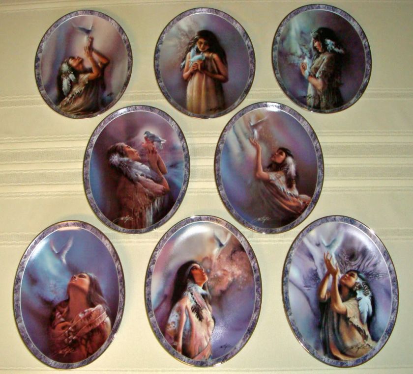 Lee Bogle MESSENGERS OF SPIRIT Native Plate SET Bx+COAS  