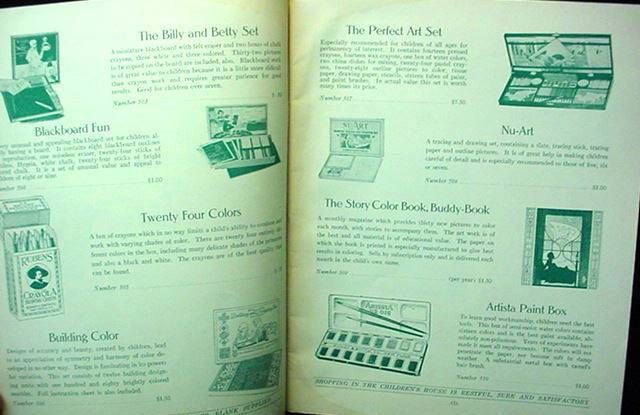 1928 Buddy Book Treasures & Toy Catalog Pedal Cars More  