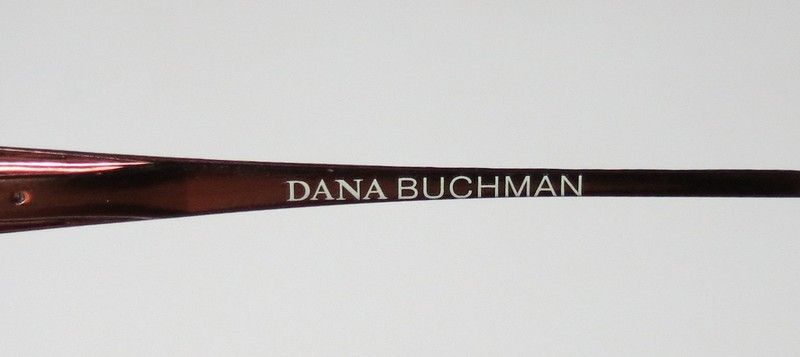 NEW DANA BUCHMAN SYBIL 53 18 135 MATTE BROWN EYEGLASSES/GLASSES/FRAME 