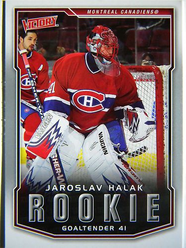 2007 08 UD VICTORY ROOKIE JAROSLAV HALAK #227 VERY RARE  