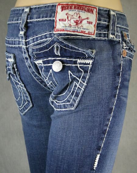 True Religion Jeans womens BILLY Super T Laguna MED SIZE 31   RARE 