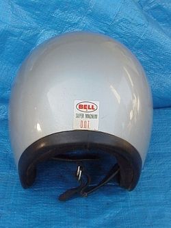 Vintage Bell Super Magnum Motorcycle Helmet 7 1/8  