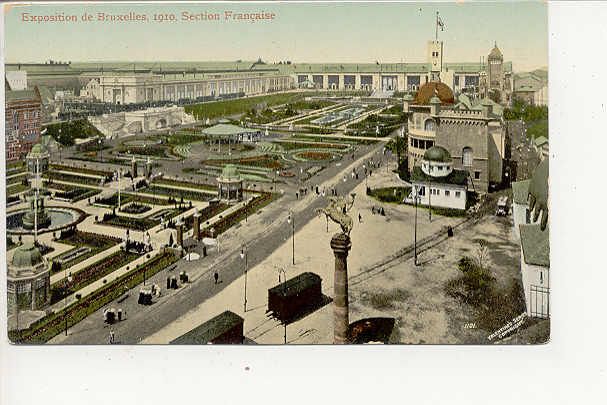 1910 Brussels Worlds Fair   French Section  