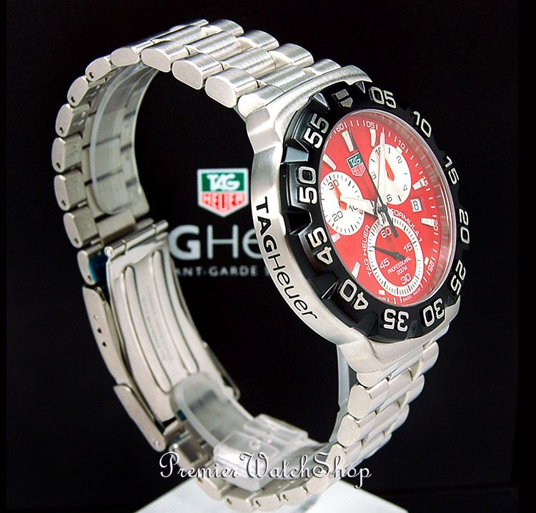 NEW TAG HEUER FORMULA 1 CHRONO CAH1112.BA0850 MENS F 1 CHRONOGRAPH 