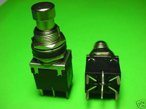 DPDT ON/ON Stomp Foot Switch For Guitar Effects,02P  