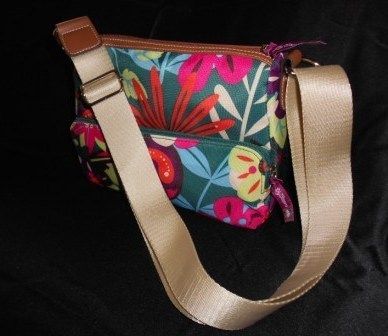 NWT LILY BLOOM COPA CABAN SPRING FLOWERS CROSSBODY BAG PURSE  