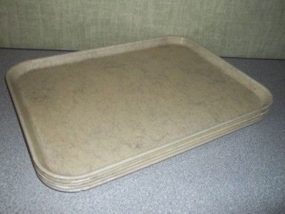 Cambro CamTray Serving Cafeteria Tray Fiberglass LOT 5  