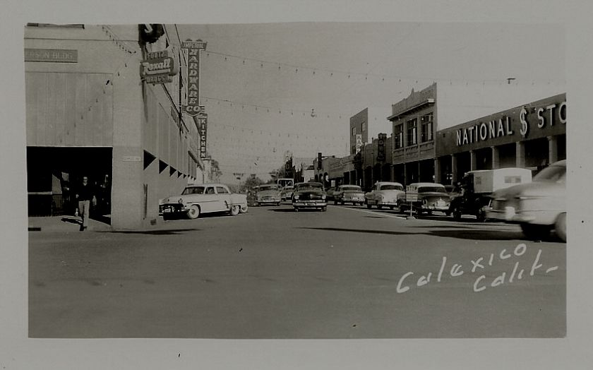   RIGHT. Caption reads Calexico, Calif. Card is postally used in 1910