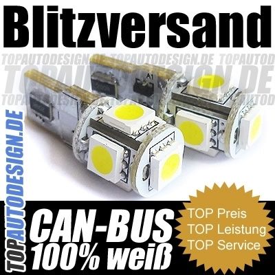 Xenon SMD LED Standlicht Chevrolet Captiva = CAN BUS T10 W5W  