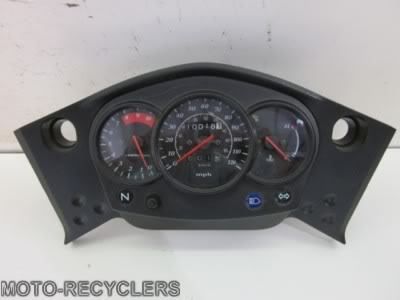 08 KLR650 KLR 650 odometer speedometer gauges dash 12  