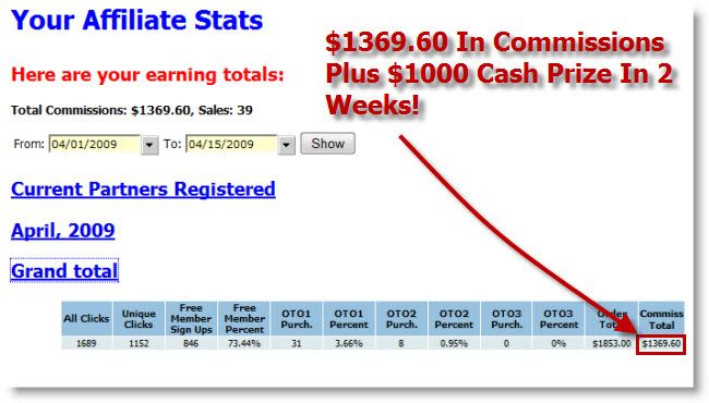 contest there was an extra $ 1000 in cash prizes