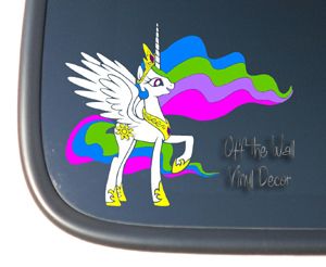   Friendship is Magic PRINCESS CELESTIA Vinyl Decal Sticker  